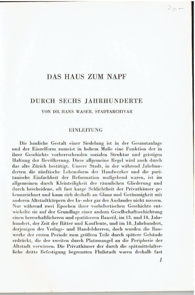 Libri: Das Haus zum Napf durch sechs Jarhunderte – Usato da Flims - Dorf venduto da Stagediver 1