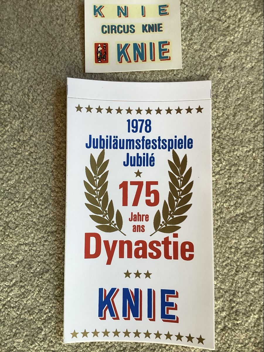 Sticker: Circus Knie Kleber Abziehbild  – Usato da Reichenbach i. K. venduto da astra2010