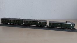 Märklin Wagen Epoche 2 43311 + 43315 + 43313 als Set