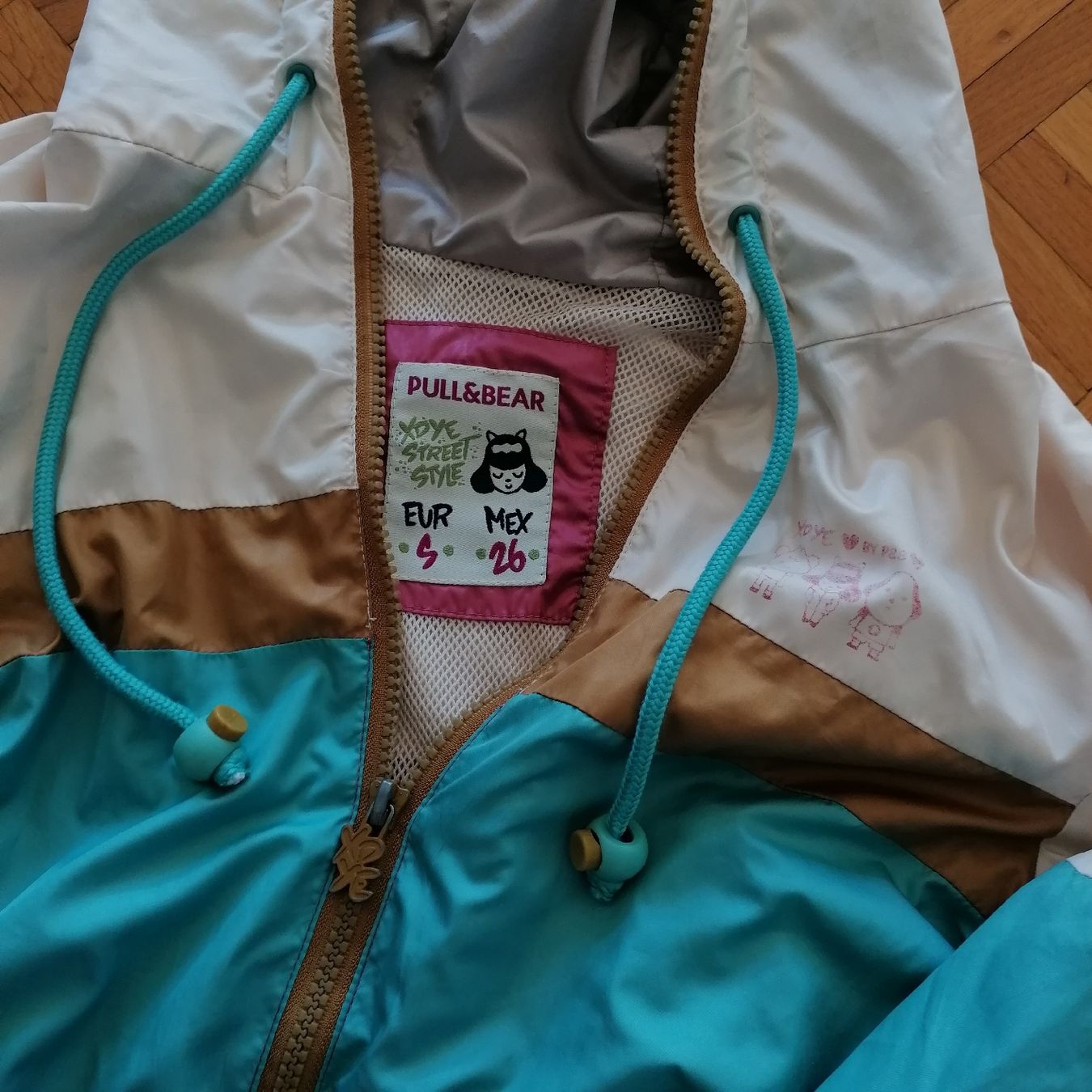 Pull&Bear Vestes: Veste coupe-vent multicolore Pull&Bear taille S – D'occasion à Le Mont-Pèlerin par dundun1 4