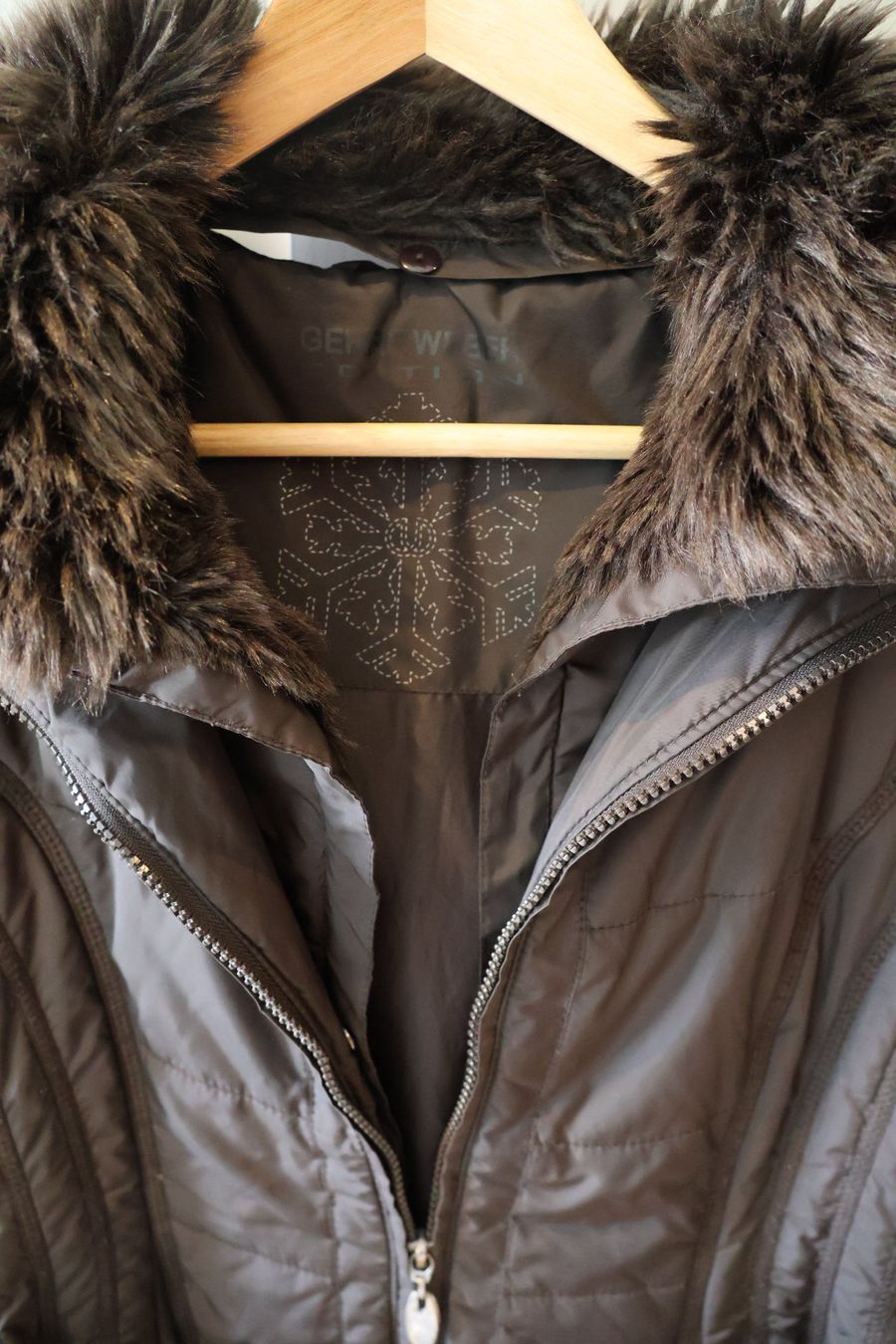 Gerry Weber Cappotti: Dunkelbrauner Gerry Weber Wintermantel – Usato da Winterthur venduto da jul_v9wx 3