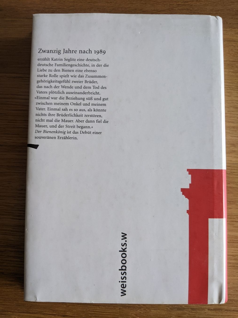 Bücher: Katrin Seglitz "Der Bienenkönig" Roman – Gebraucht aus Bern von miruslav 1