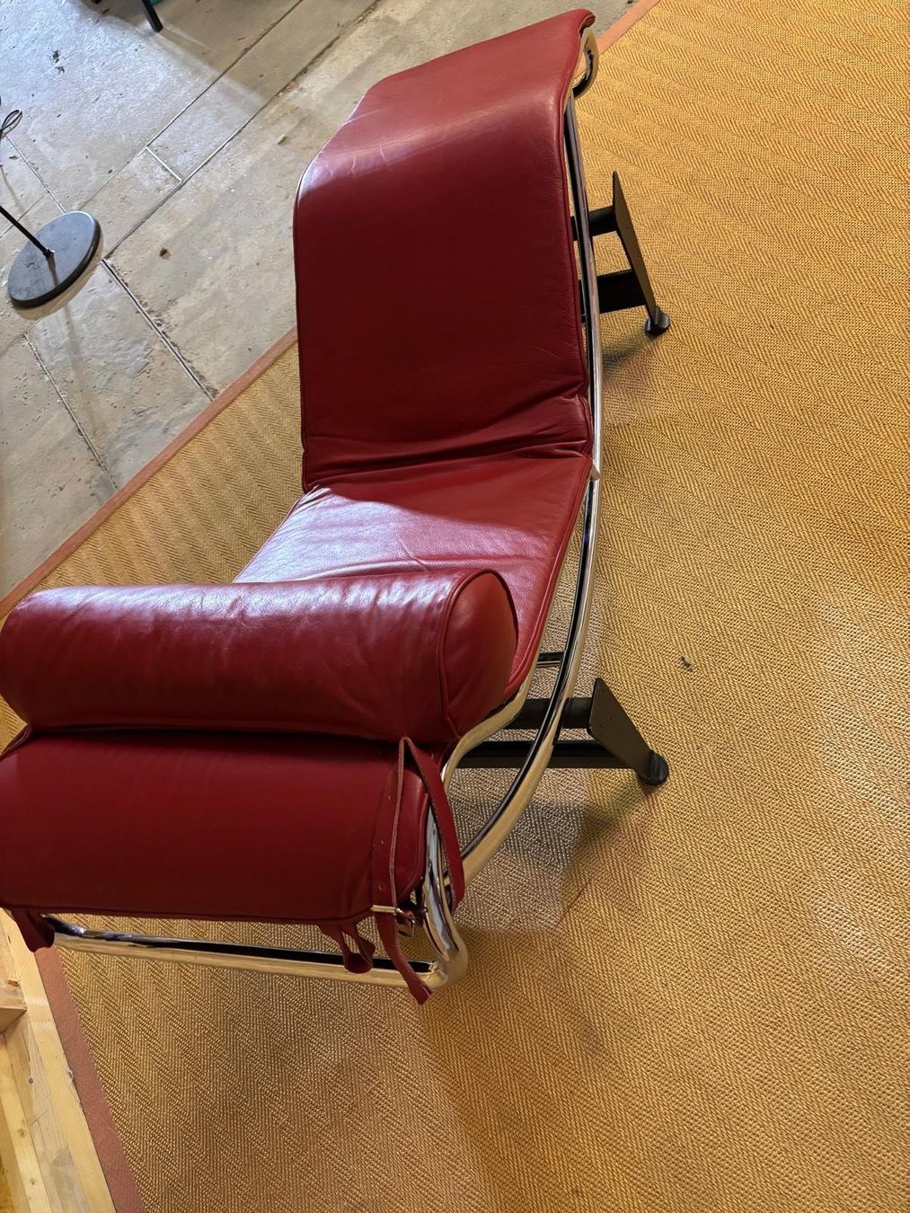 Sedie a sdraio: Rote Liege aus Leder – Usato da OLTEN venduto da lululoveslemon99 3