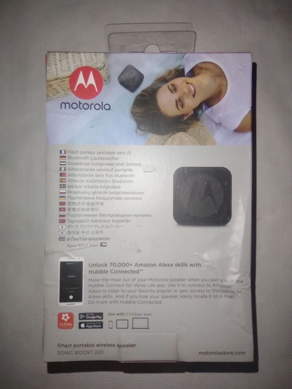 Casse acustiche: MOTOROLA LAUTSPRECHER ** SONIC BOOST 220 WIRELESS SPEAKER – Nuovo e nell'imballaggio originale da Lupfig venduto da Womewome 1