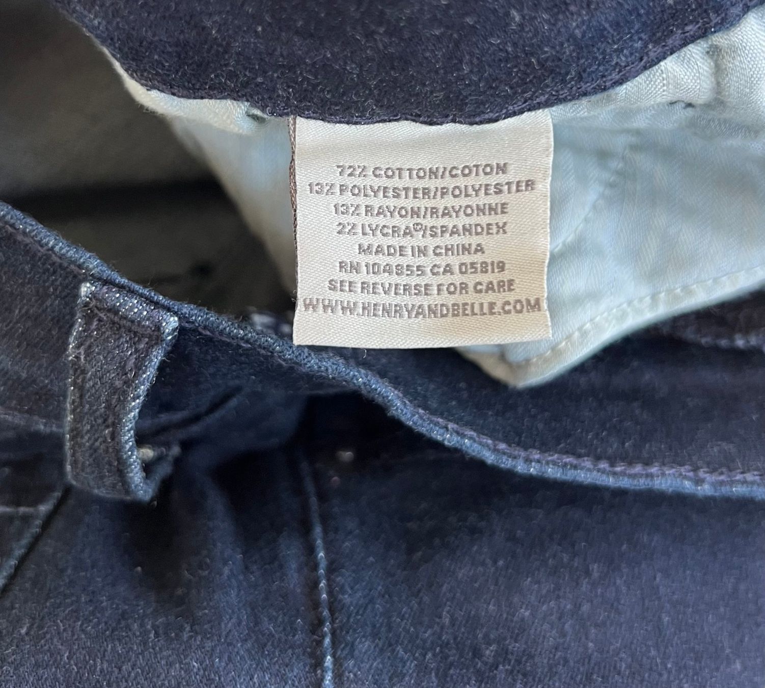 Jeans: NEU: Henry&Belle Flared Jeans Gr. 25 – Neu (gemäss Beschreibung) aus Lachen von Reeci 6