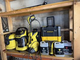 aspirateur extracteur karcher mallette de rangement et moiti