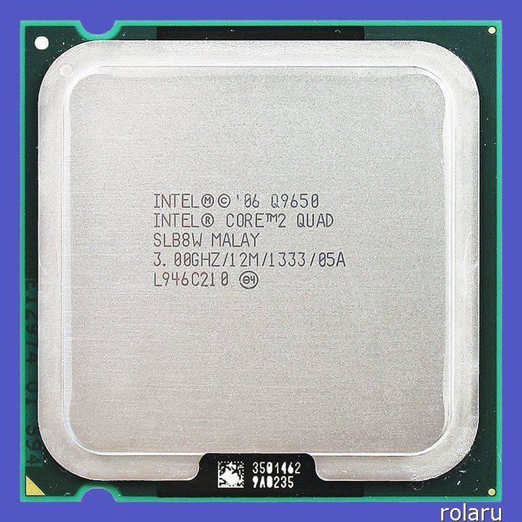 Intel Componenti elettronici: Intel Core2 QUAD Q9650, 3.00GHz/12M/1333 – Usato da Baden venduto da Rolaru