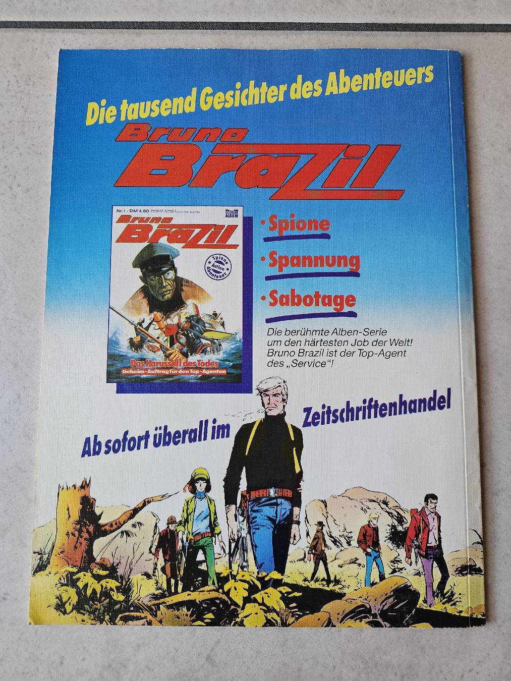 Fumetti: Bruno Brazil  -  Der eiskalte Engel – Usato da Schneisingen venduto da backstore24 1