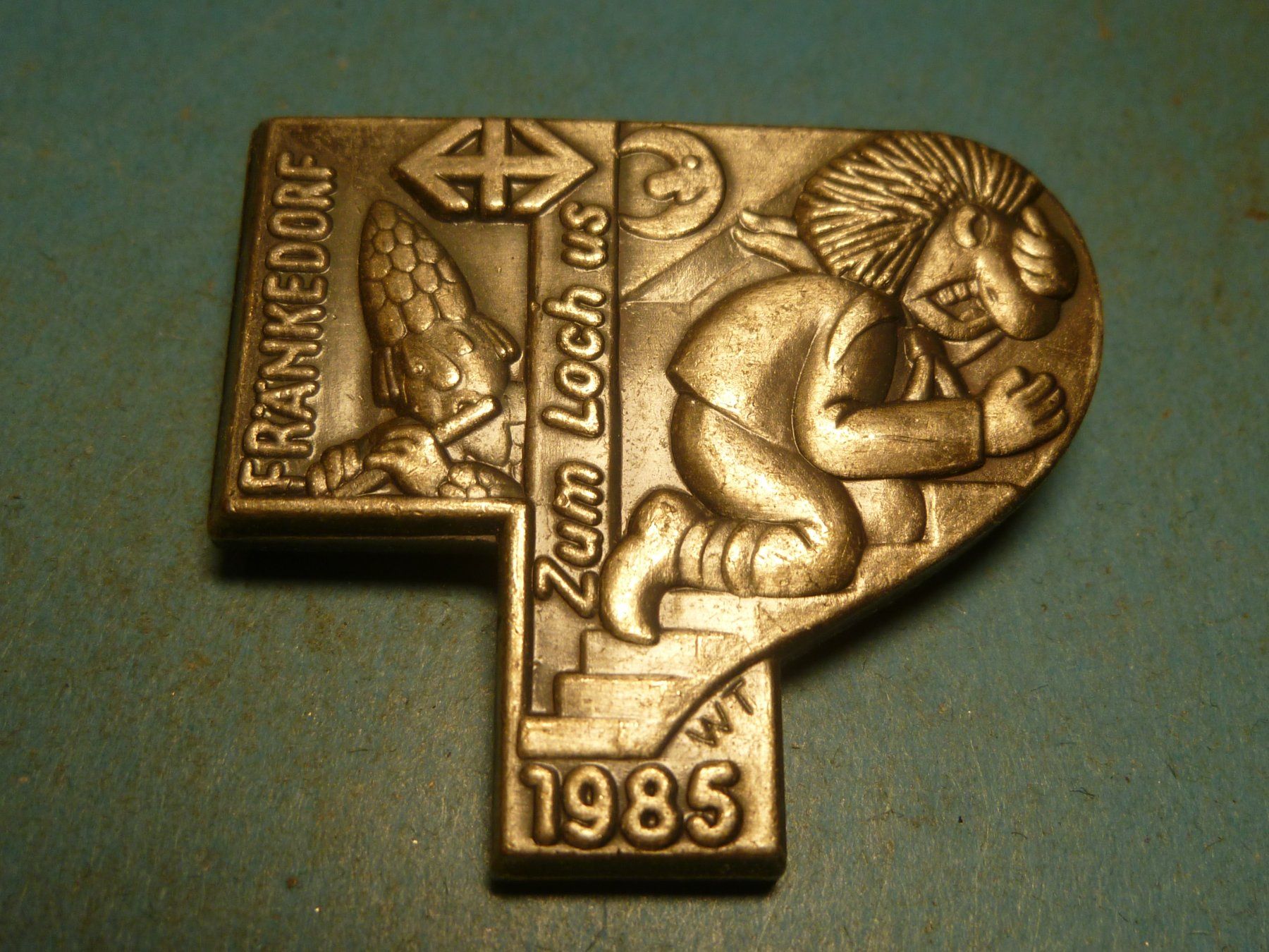 Placchette & Badge: FRÄNKEDORF 1985 SILBER – Usato da Ried (Muotathal) venduto da Mandarin02
