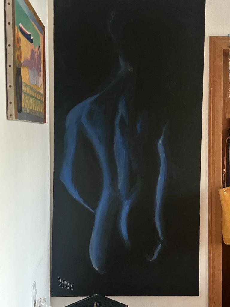 Foto & Immagini: "Nue Bleu" Acryl auf Leinwand – Usato da Schaffhausen venduto da amwr 5
