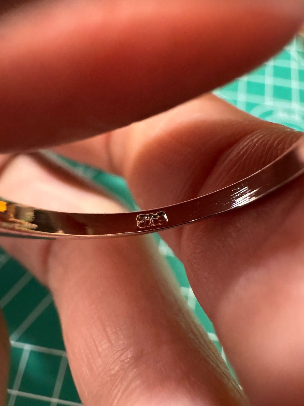 Ringe: Eleganter 925 Silberring mit edler dunkler EchtPerle Gr.58 – Gebraucht aus Zürich von hanna1990 7