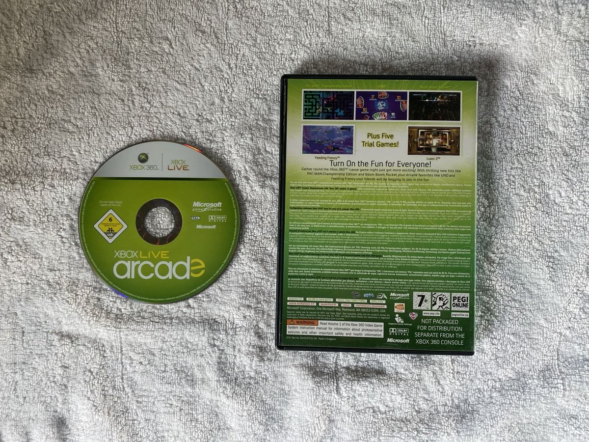 Microsoft Giochi: XBOX Live Arcade Compilation XBOX 360 – Usato da Reichenbach i. K. venduto da Daniel840 1