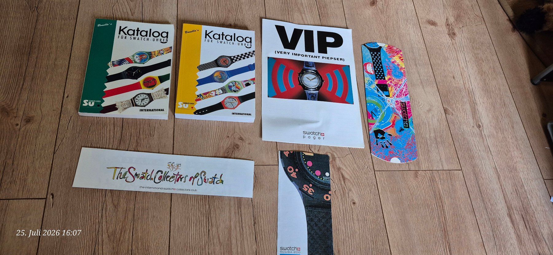 Libri: SWATCH  Uhren Katalogs-Bücher + seltene Prospekte etc. ab1Fr – Usato da Wildhaus venduto da insgi
