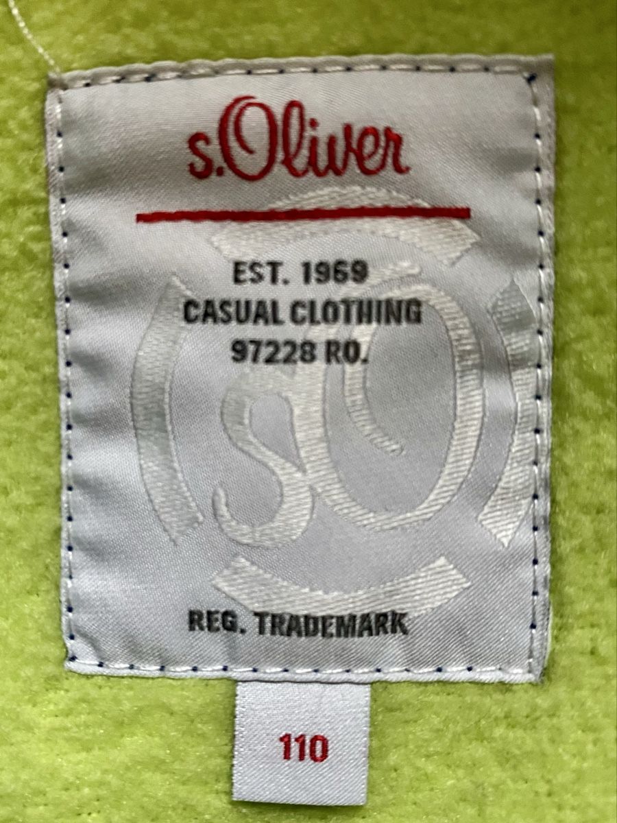 S.Oliver Giacche & Cappotti: Coole Softshelljacke S.Oliver Gr 110 Jungen – Usato da Worben venduto da Teddy112 2
