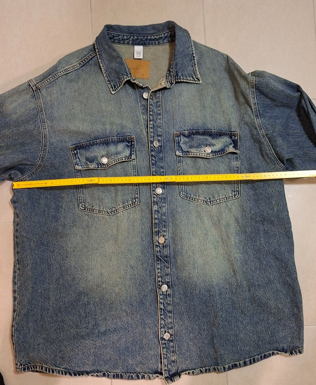 Giacche: Jeansjacke Oversize XXL, klassisch Denim – Usato da Schönenberg TG venduto da breiti12 6