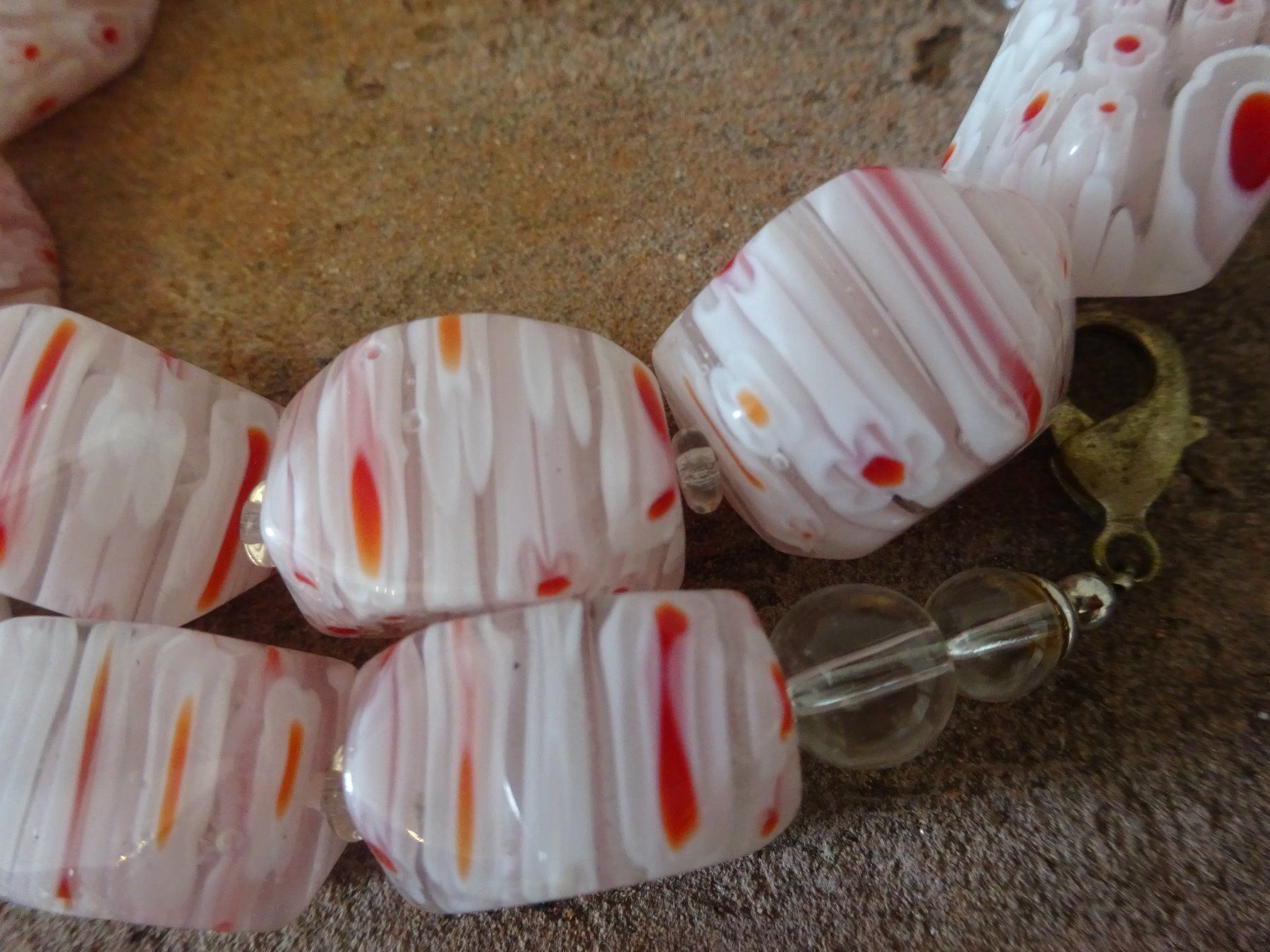 Murano Catenine: Kette Millefiori / Venedig – Usato da Esslingen venduto da FetteSchnecke 6