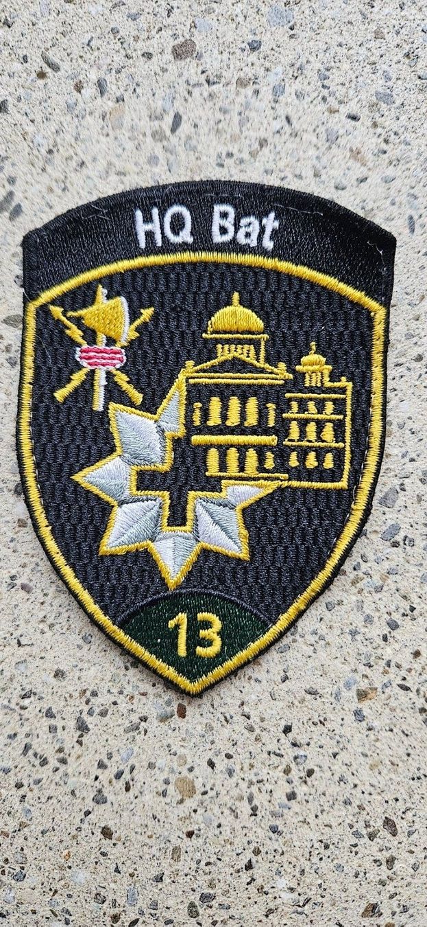 Schweizer Armee Plaketten & Abzeichen:  *** Badge HQ Bat ohne Klett ***  – Neu und originalverpackt aus Riedholz von fr_sIruP