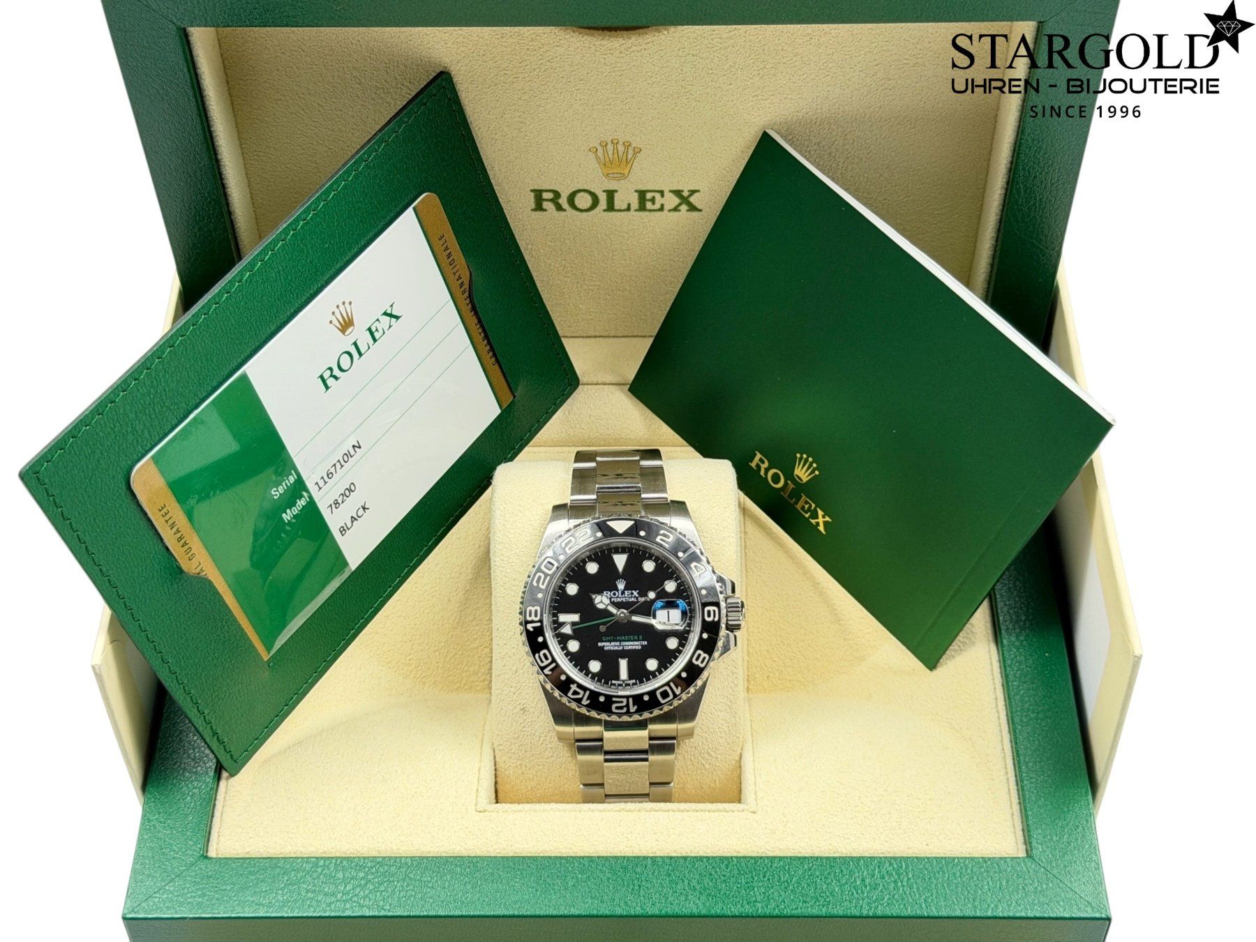 Rolex Orologi: Rolex GMT Master II - 116710LN – Usato da Zürich venduto da Stargold-Uhren 9