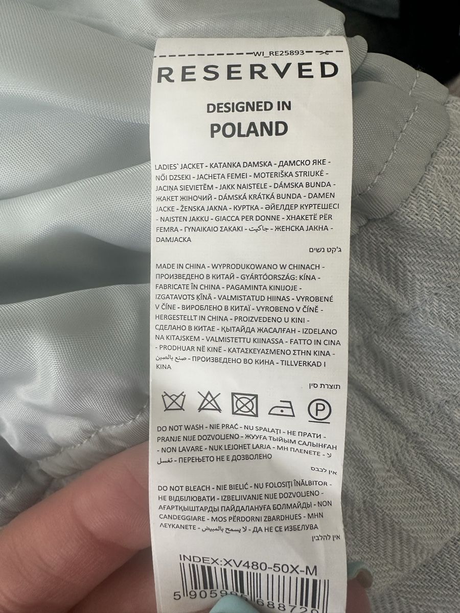 Giacche: Pale Blue Women's Spring Jacket, Size Medium – Nuovo (secondo la descrizione) da Laufen venduto da krissym 4