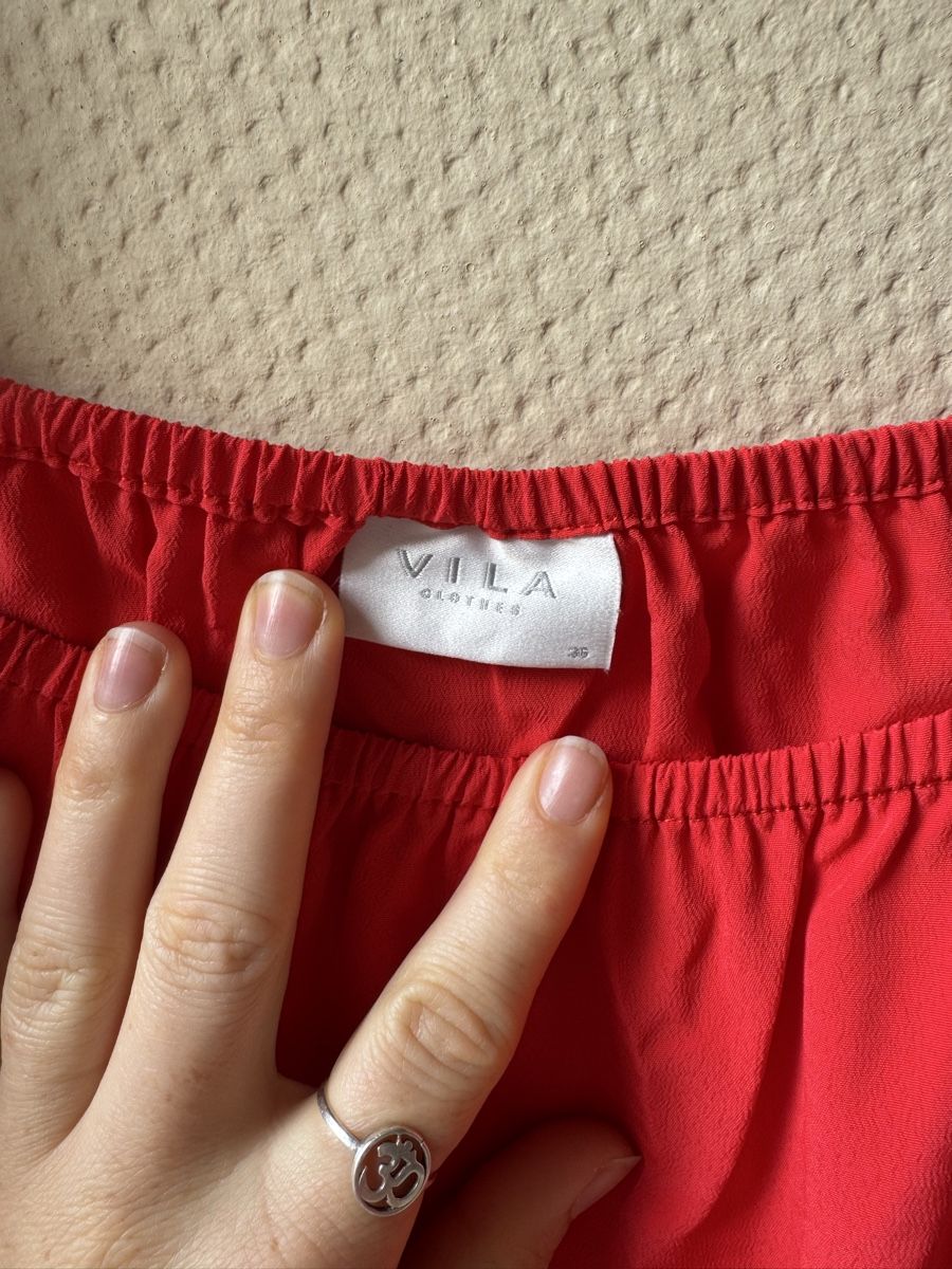 Replay Tute: Vila Red Jumpsuit, Size 36, Summer Ready! Chic & Comfy – Usato da Zürich venduto da lad_lv9c 2