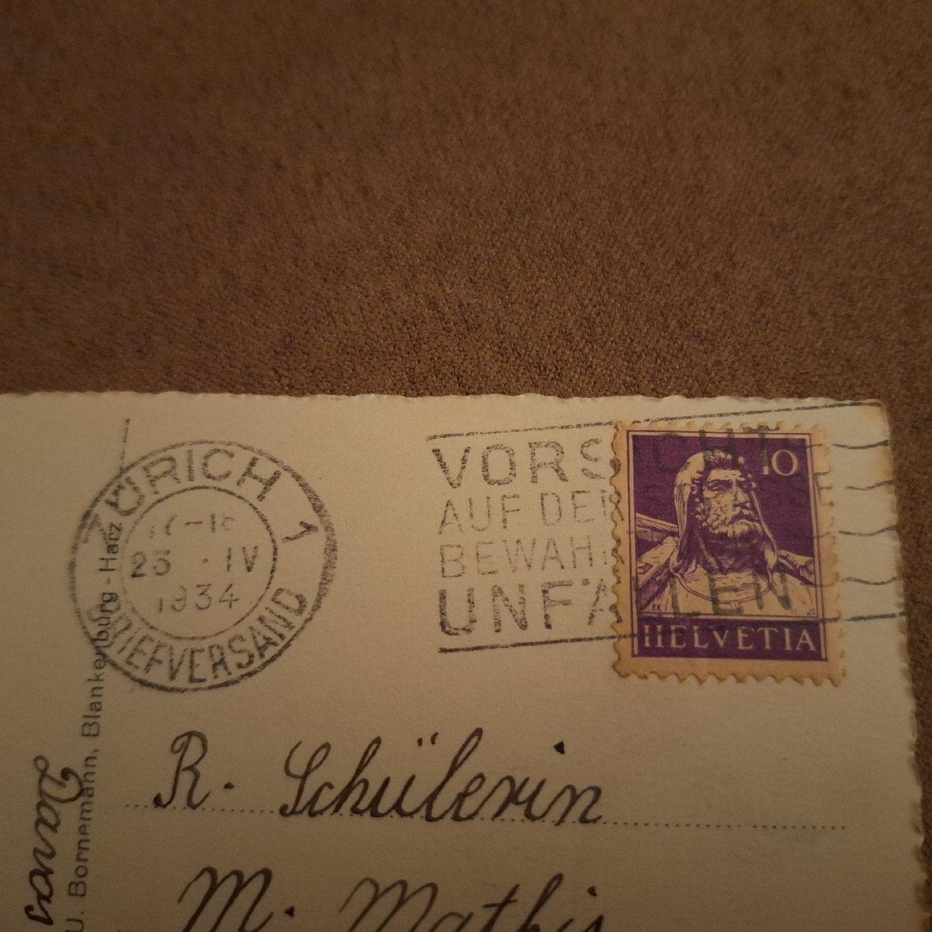 Tutti i francobolli: Alte Briefmarke (Schweiz) 3 – Usato da Winterthur venduto da Goldpipau 2