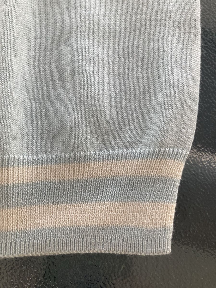Jil Sander Maglioni & Felpe: JIL SANDER Navy Top, hellblau, Gr. S, Baumwolle/Kaschmir – Usato da Zürich venduto da elegantissima 5
