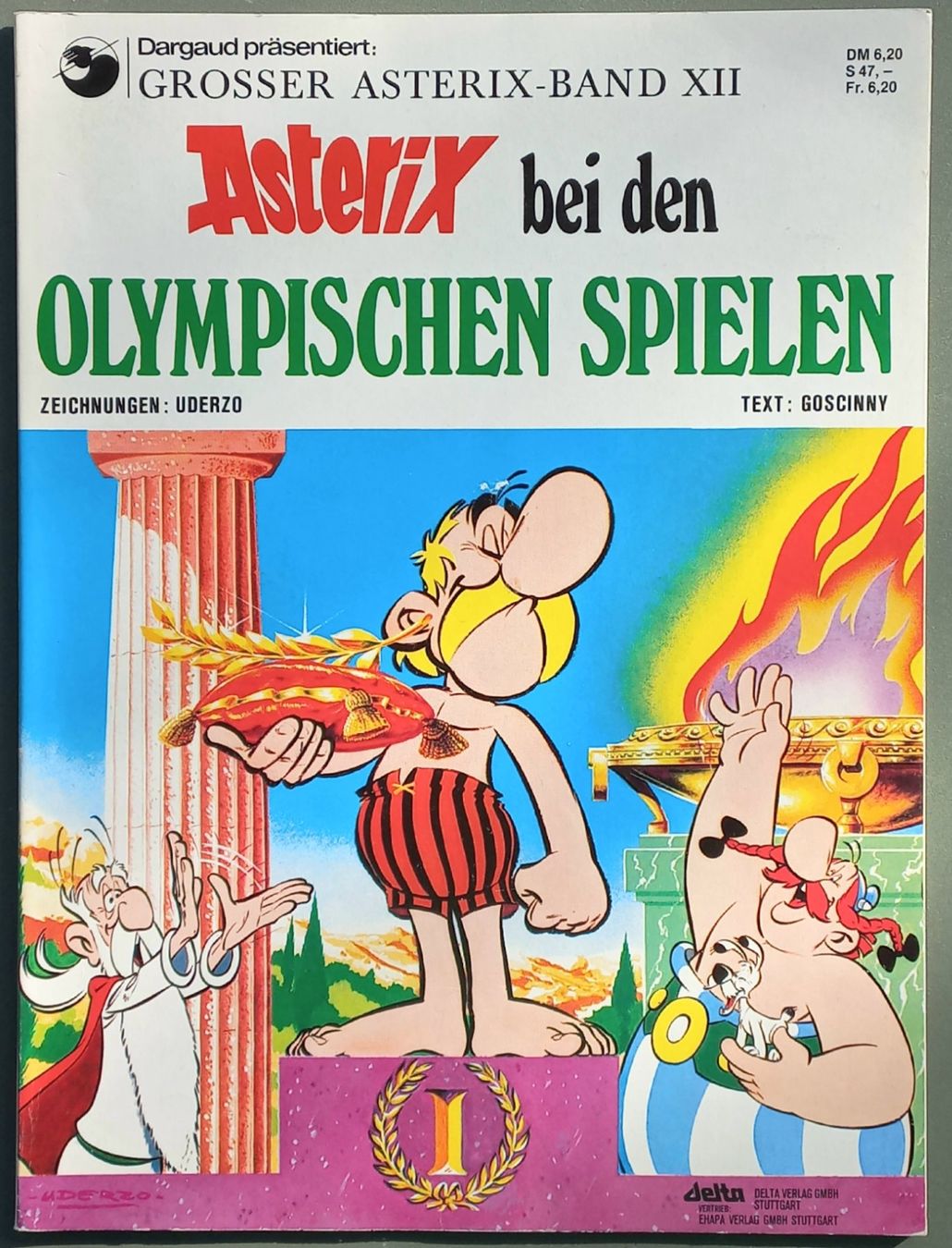 Fumetti: Comic - Asterix XII - bei den Olympischen Spielen – Usato da Niederuzwil venduto da lubimaja