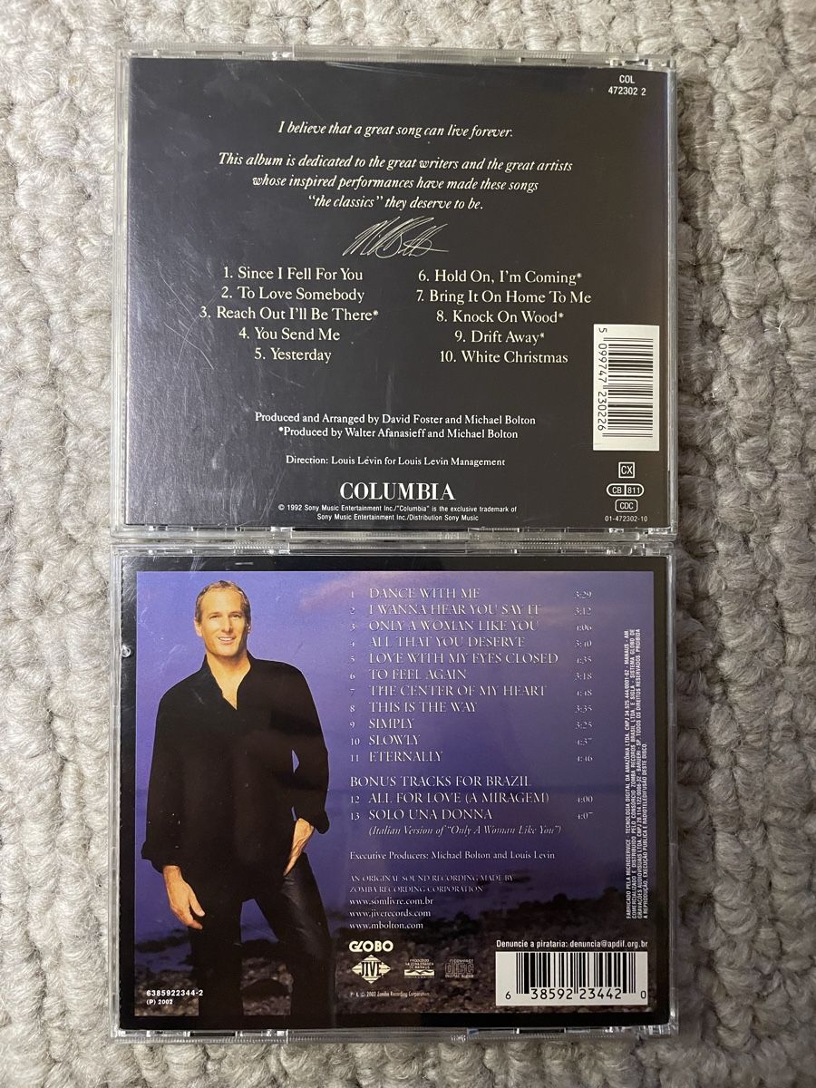 CD: 2x Michael Bolton – Usato da Reinach AG venduto da trigger7811 1