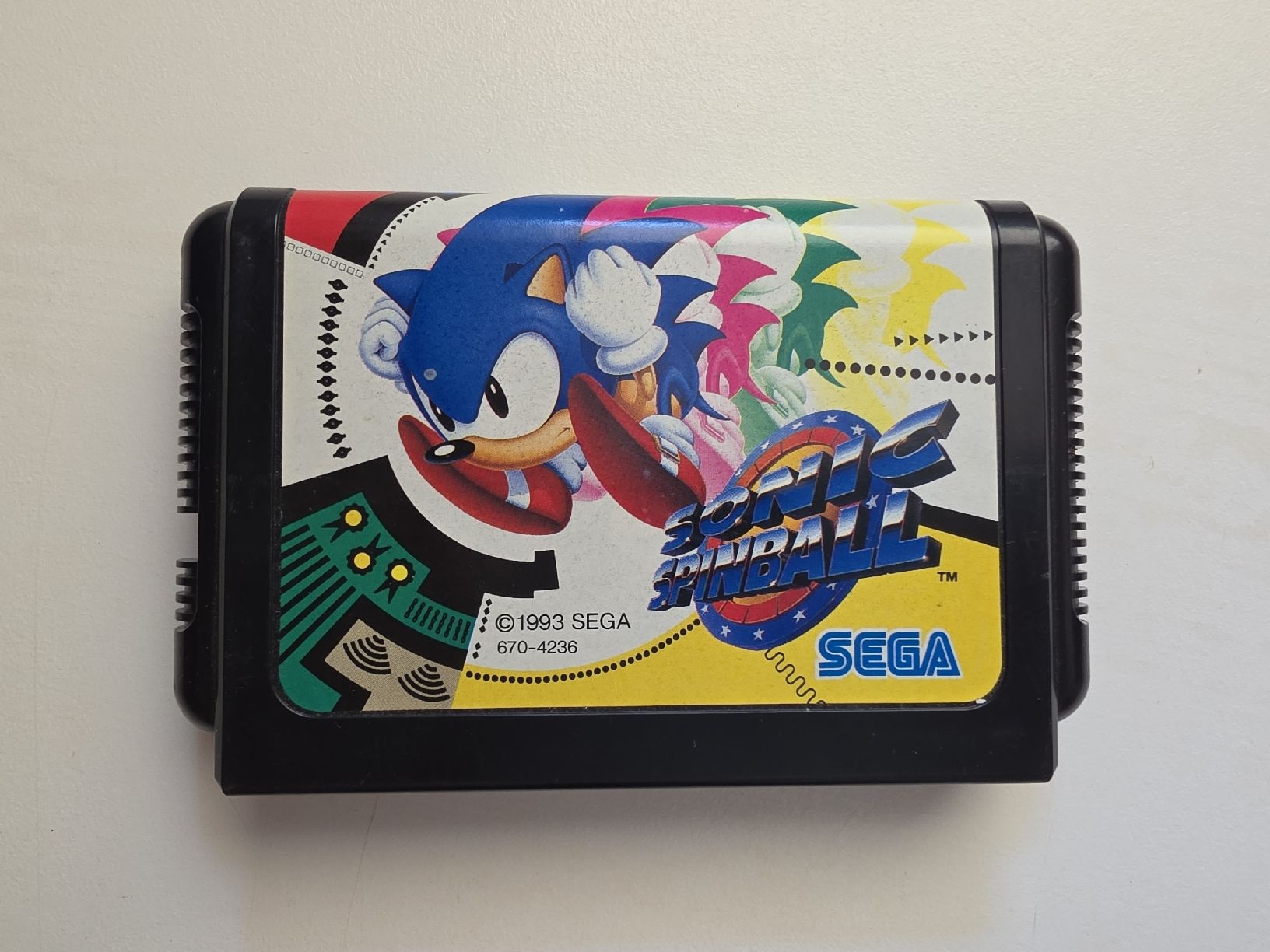 Sega Spiele: Sonic Spinball Sega Mega Drive Japan komplett CIB – Gebraucht aus Tafers von whereyogamesat 3