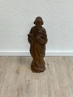 Religiöse Holzskulptur "St. Joseph" handgeschnitzt