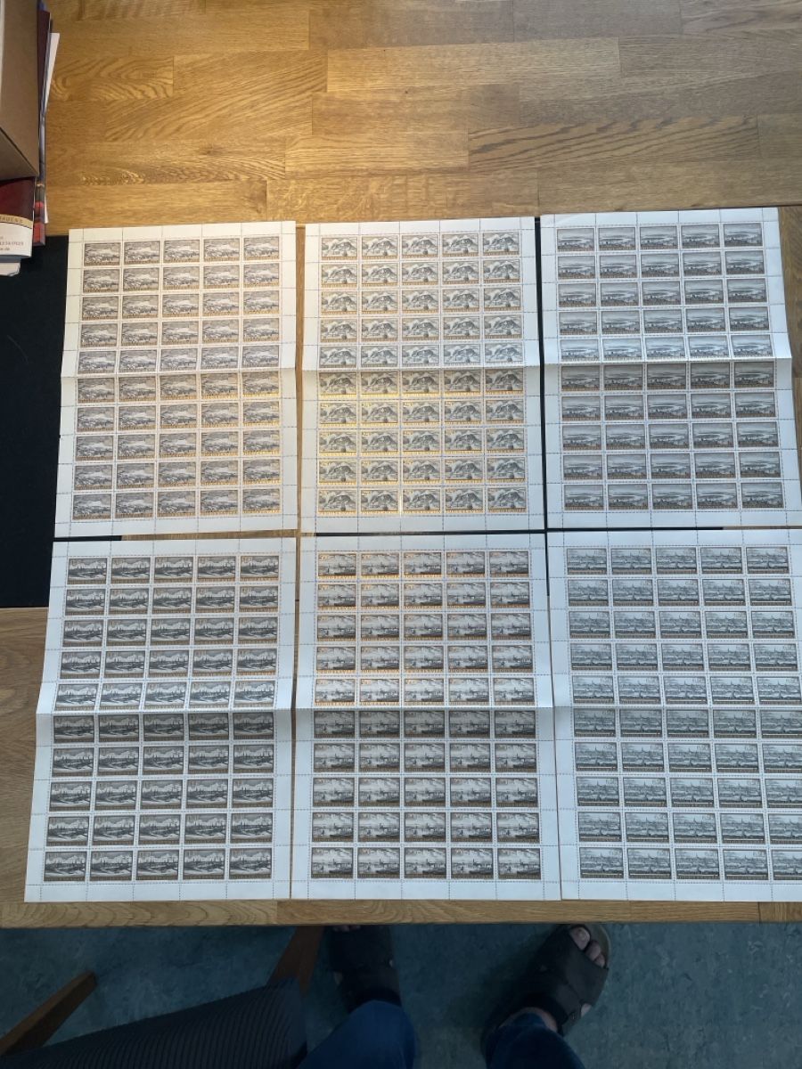 Alle Briefmarken: Bogensatz Jugoslawien Stätte Postfrisch  – Gebraucht aus Roggwil TG von Lph_m9nm