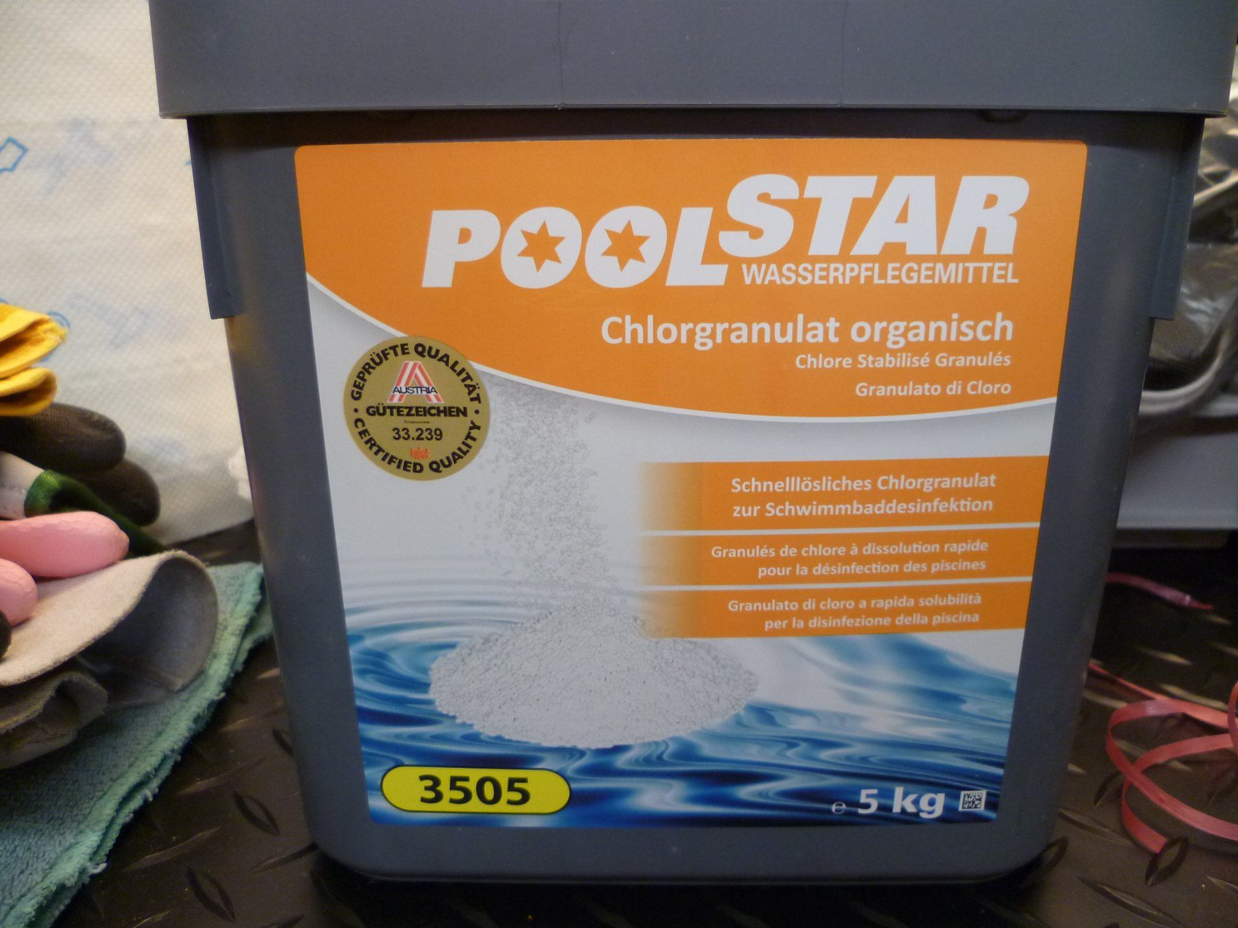 Piscine: CHLOR-GRANULAT – Nuovo e nell'imballaggio originale da Safenwil venduto da universum78