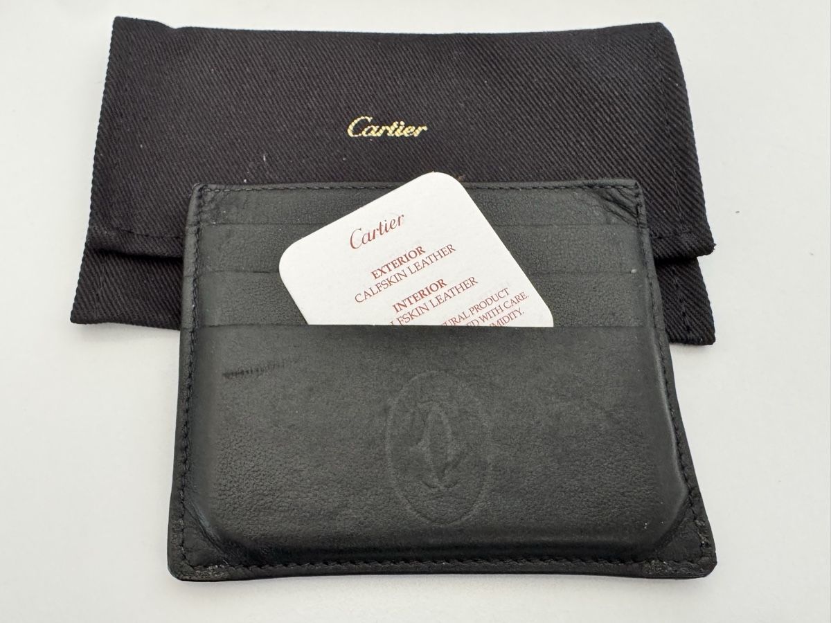 Cartier Brieftaschen: Original CARTIER Kartenetui mit Verpackung – Gebraucht aus Riehen von Frankauf 4