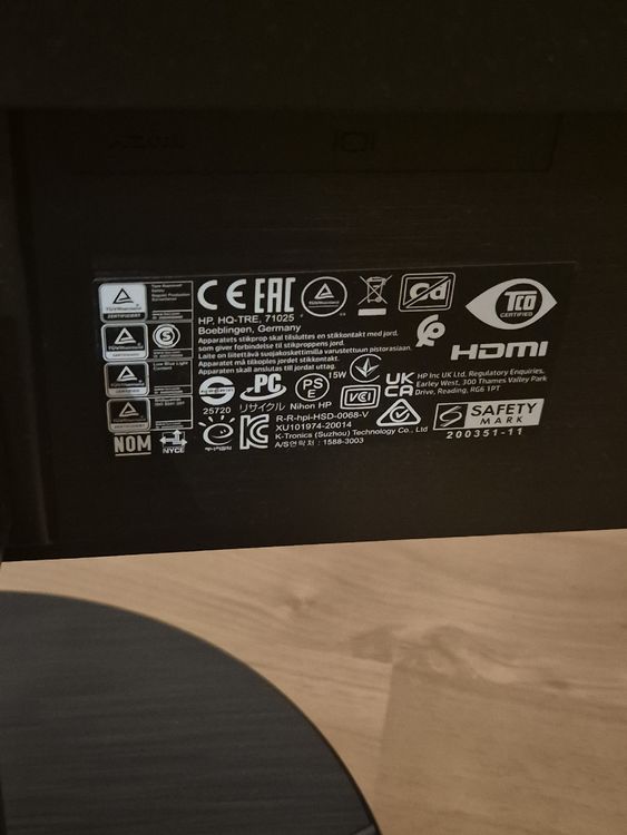 HP V27i FHD Monitor (Gebraucht) in Langenthal für CHF 40 – nur Abholung ...