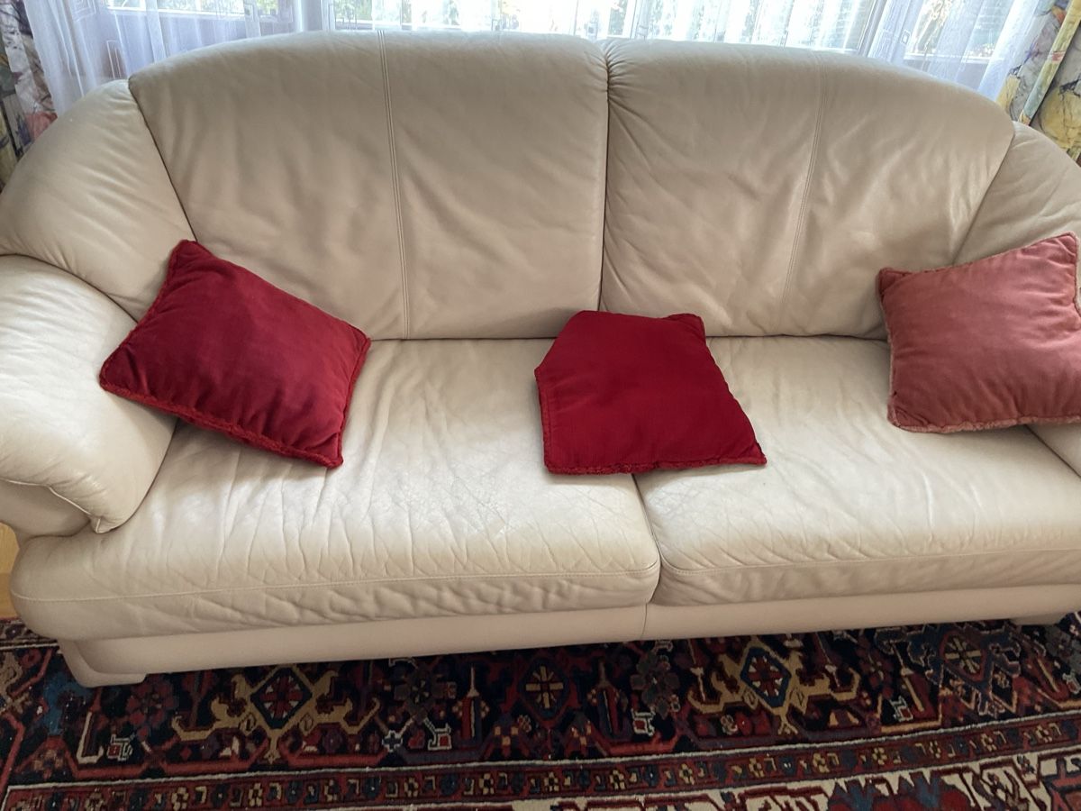 Sofas: 3-2-1 Sofas / Polstergruppe mit Salontisch und Seitentisch – Gebraucht aus Rombach von roggos 1