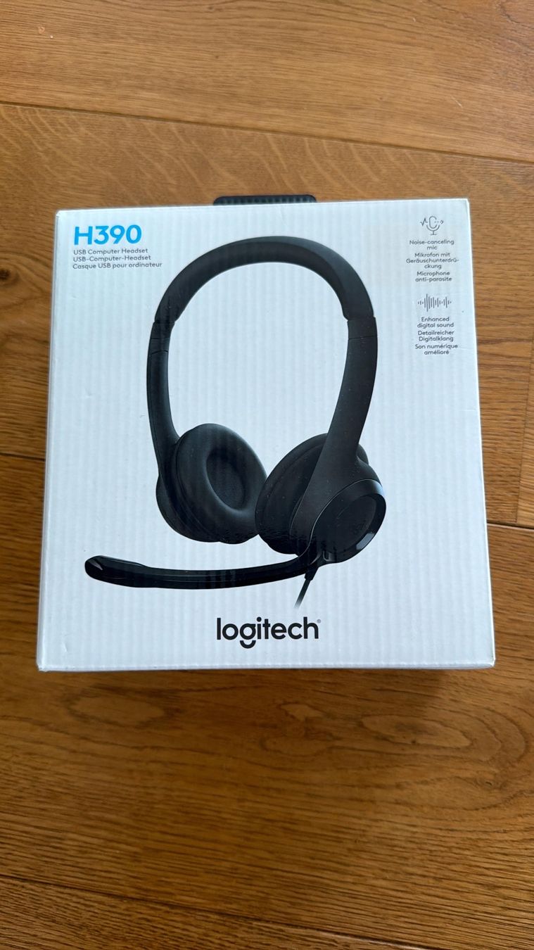 Logitech Kopfhörer: Kopfhörer Logitech – Neu und originalverpackt aus Diepoldsau von bal_628n