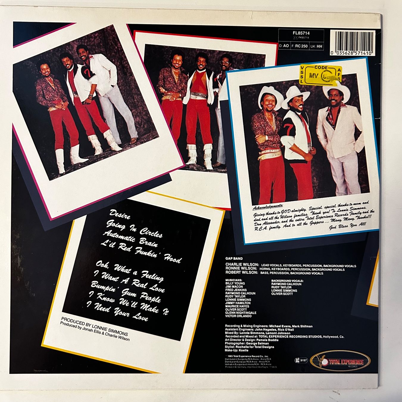 Dischi in vinile: Gap Band - VII,  Vinyl LP – Usato da Aesch BL venduto da BernisFlomi 1