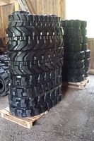 Gummiraupen / Gummiketten für Bagger; Dumper; Deltalader;