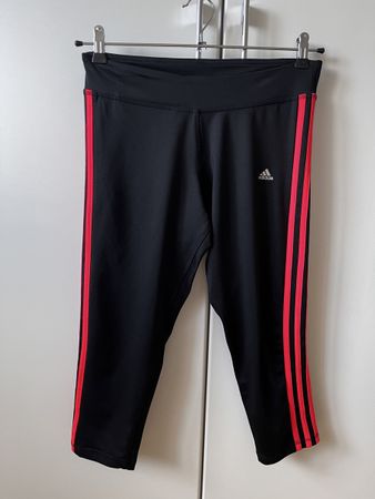 Adidas Damen Capris Schwarz Grösse M