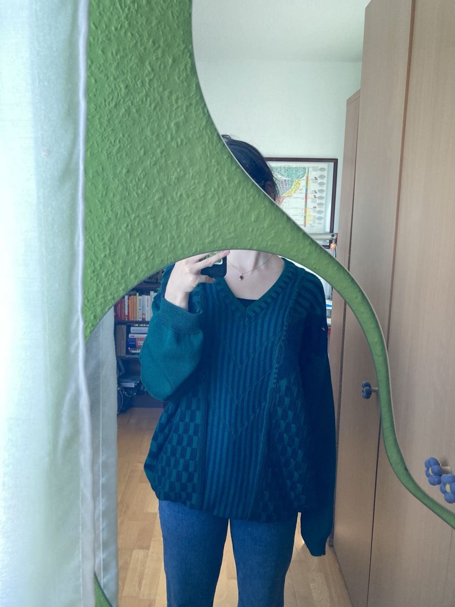Maglioni & Felpe: Grüner Vintage Monte Carlo Strickpullover – Usato da Therwil venduto da blubblubblubb 2