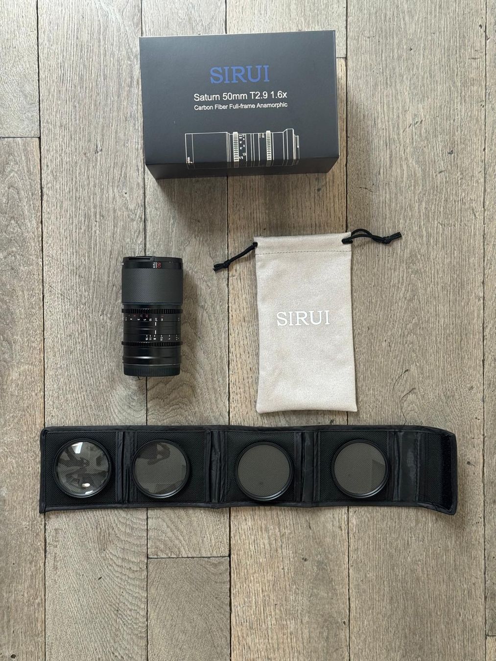 Sirui Obiettivi: Saturn Sirui 50mm T2.9 1.6x Anamorphic – Usato da Rheinau venduto da Ttr3 1