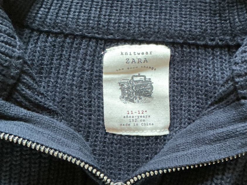 Zara Maglioni & Felpe: Zara Strickpullover Gr. 152, Dunkelblau, Top Zustand! – Usato da Basel venduto da jon_8csg 1