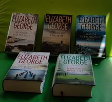 5 Bücher von Elizabeth George, Inspector Lynley Romane