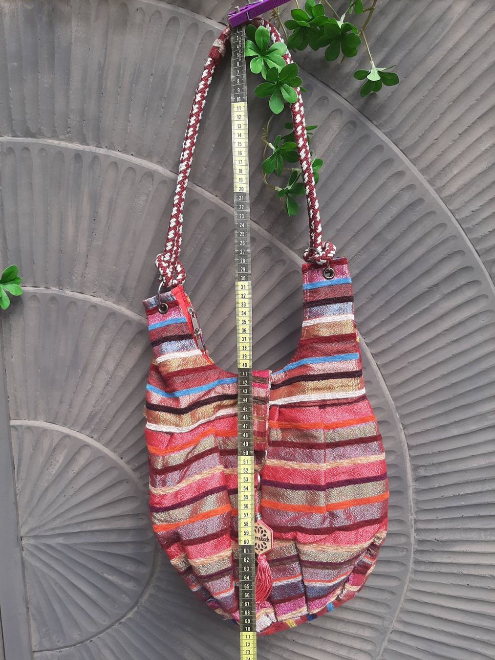 Borse: Schöne bunte Tasche aus Stoff – Usato da Bern venduto da Preloved_NILE_4.Sale 9
