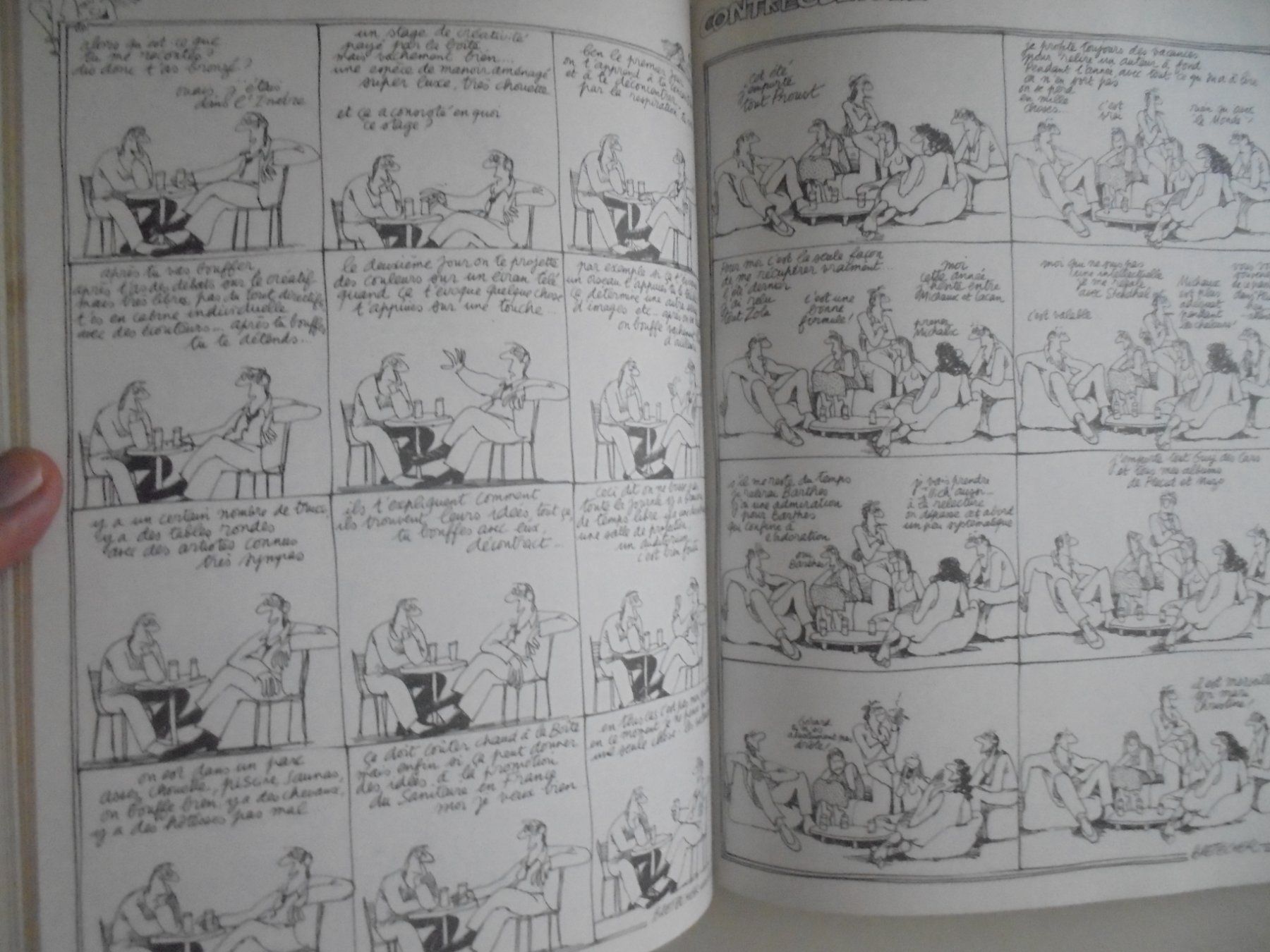 Fumetti: " Les frustrés 2 " Claire Bretecher. BD noir/blanc TTBE – Usato da Eclépens venduto da Consuelo 5