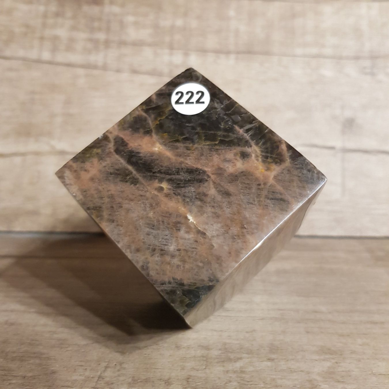 Minerali & Pietre curative: Mondstein Cube Würfel  Nr 222 – Nuovo (secondo la descrizione) da Schwanden-Brienz venduto da Testudo06