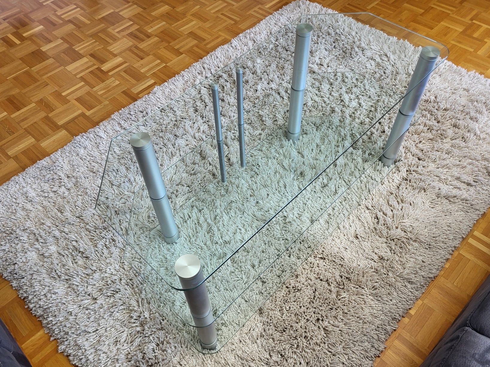Tavoli: Table basse / meuble télé en verre – Usato da La Tour-de-Peilz venduto da Djjdjj 2