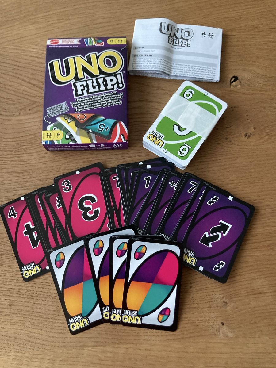 Mattel Giochi: Kartenspiel UNO Flip – Nuovo (secondo la descrizione) da Geroldswil venduto da schatz1962 1