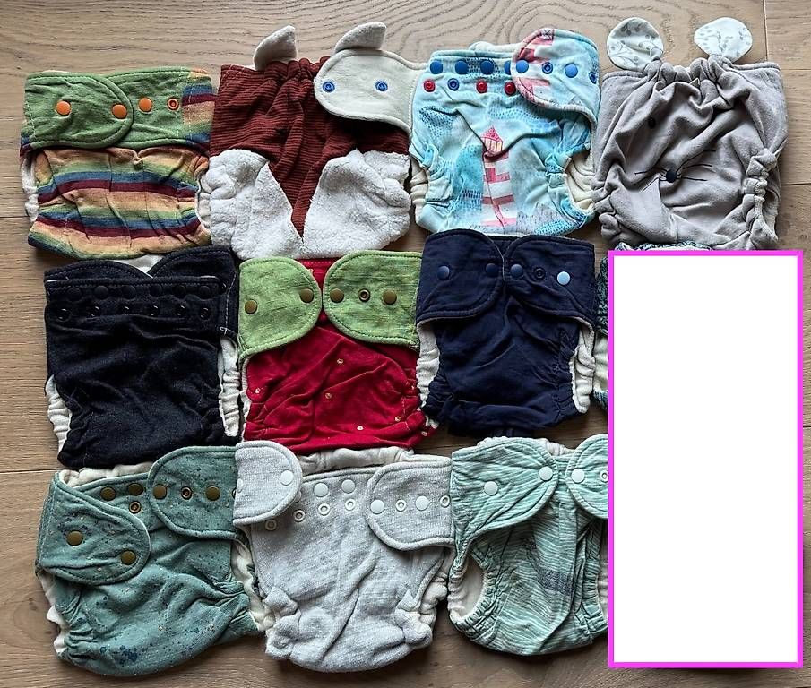 Secchi per pannolini & Pannolini: Windelinge Baby Stoffwindeln, 10 Varianten – Usato da Zürich venduto da mscheur