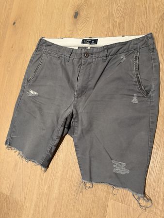 Abercrombie & Fitch Shorts grau Grösse 34 gebraucht